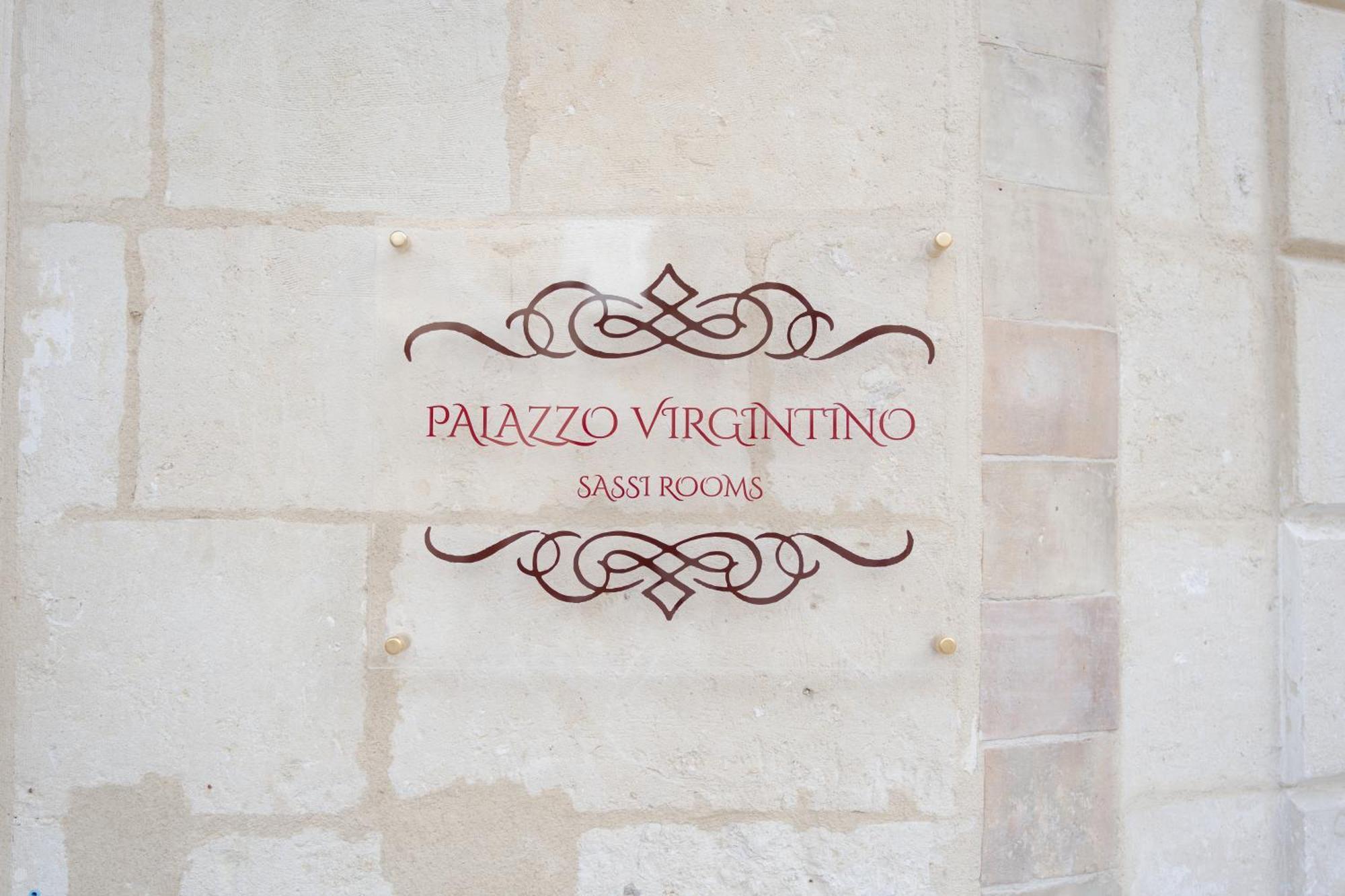 Palazzo Virgintino - Sassi Rooms Matera Zewnętrze zdjęcie